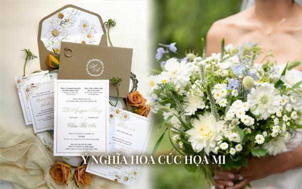 Hinh anh thiep cuoi voi cac ky thuat ep kim, dap noi tren giay my thuat cao cap, nhan manh ve dep sang trong cua loi chuc dam cuoi